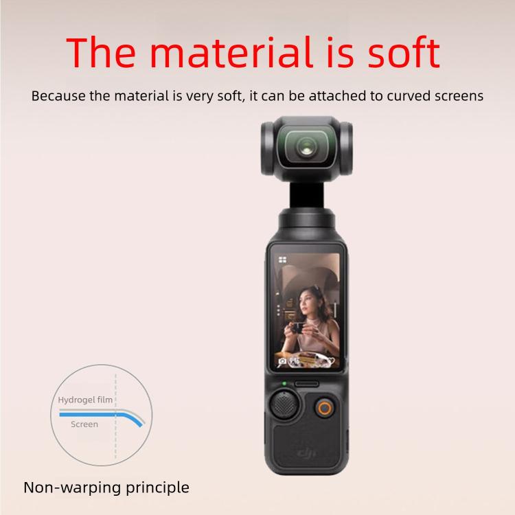 5 unidades de película de hidrogel EPU suave de ultra alta definición, For DJI Osmo Pocket 4