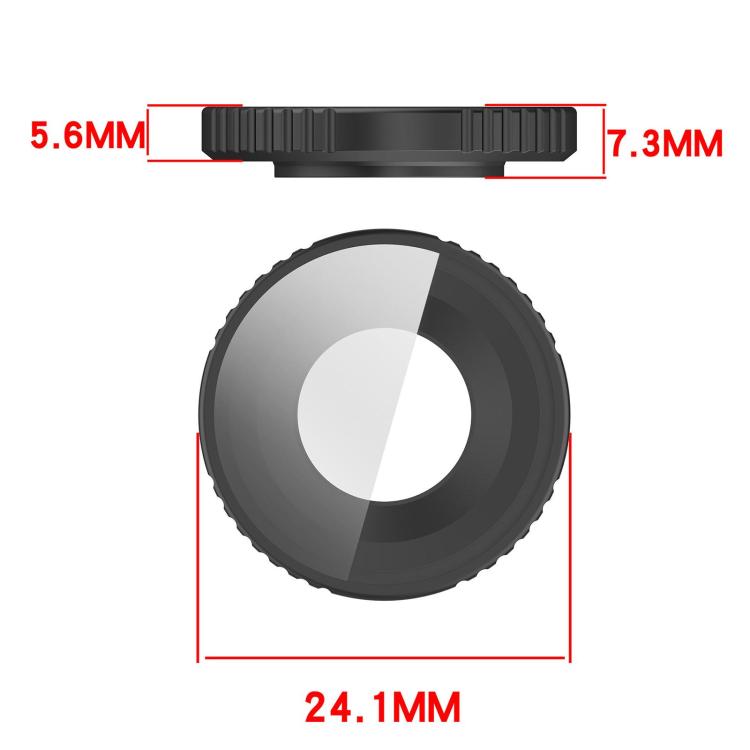 Cubierta protectora de cristal con filtro UV para lente de cámara, For DJI Osmo Action 6