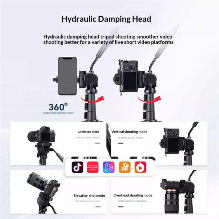 Trípode profesional extensible YUNTENG VCT-4000 para cámaras DSLR, teléfonos y vídeos, 400 cm., VCT-4000