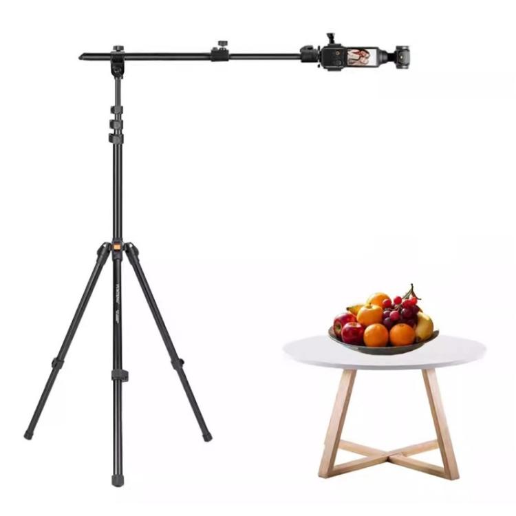 Trípode de barra transversal ajustable de 360 grados YUNTENG VCT-5288, trípode extensible de 205 cm., VCT-5288