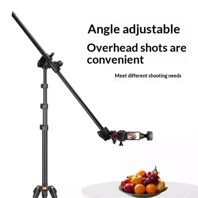 Trípode de barra transversal ajustable de 360 grados YUNTENG VCT-5288, trípode extensible de 205 cm., VCT-5288