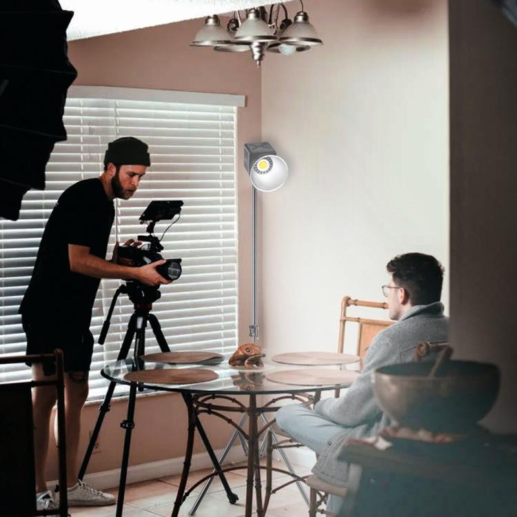 Lámpara de vídeo VLOGLITE P40RGB para fotografía, 40 W, LED COB RGB, 20 modos de efectos, para estudio., P40RGB