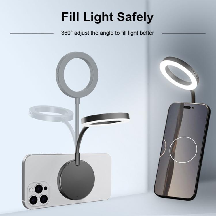 VLOGLITE M15 para teléfono, lectura, fotografía, vídeo, iluminación LED mini portátil para selfies