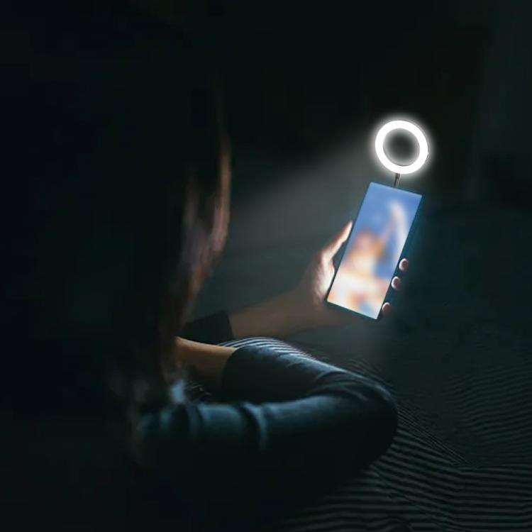 VLOGLITE M15 para teléfono, lectura, fotografía, vídeo, iluminación LED mini portátil para selfies
