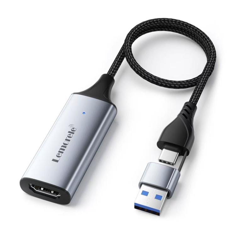 Tarjeta de captura de vídeo HDMI 4K Lemorele AC05 para transmisión en directo y grabación., AC05