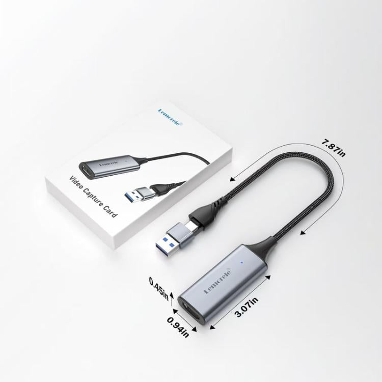 Tarjeta de captura de vídeo HDMI 4K Lemorele AC05 para transmisión en directo y grabación., AC05