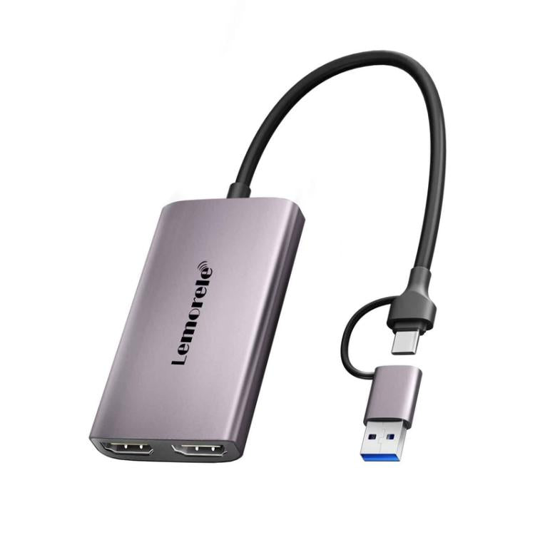 Tarjeta de captura HDMI Lemorele AC02L 4K 1080P 60FPS con latencia ultrabaja para transmisión en vivo, AC02L