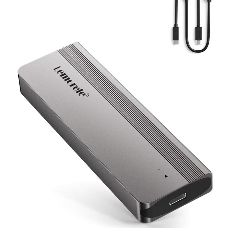 Adaptador de alta velocidad NVMe SATA de 10 Gbps para carcasa M.2 de doble bahía Lemorele SD2L