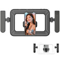 K03 Soporte para control remoto de teléfono Bluetooth, luz anular portátil con 3 temperaturas de color LED de relleno