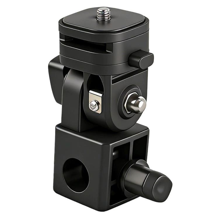 Y079 Luz de relleno para teléfono móvil, soporte giratorio de 180 grados, soporte para zapata fría con tornillo de 1/4