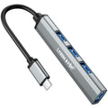 Estación de acoplamiento Lemorele TC57 4 en 1 con pantalla 4K y adaptador portátil de 100 W PD para portátil.