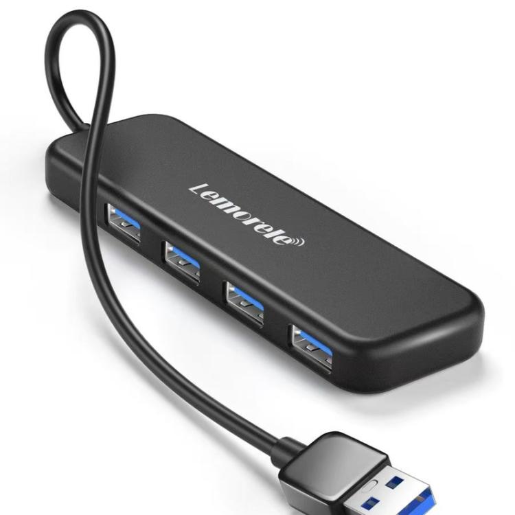 Hub Lemorele TC55 4 en 1 tipo C, compatible con HDMI, adaptador PD de 100 W