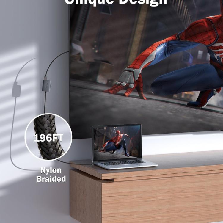 Conmutador multidispositivo Lemorele HD30 compatible con HDMI, conmutador de señal y convertidor de vídeo HD.