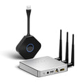Transmisor inalámbrico Lemorele K12U USB compatible con HDMI con un solo clic para presentaciones