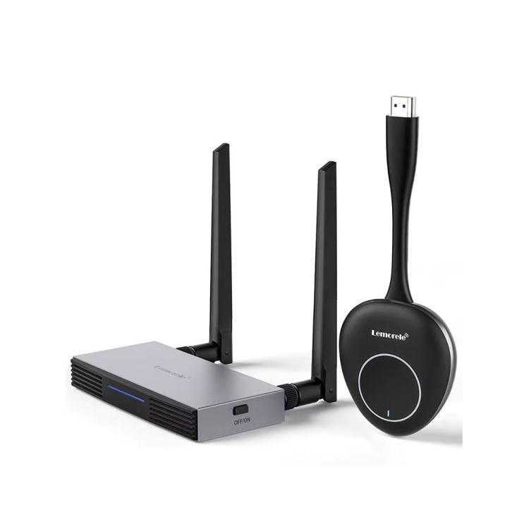 Adaptador de presentación HD para transmisor y receptor inalámbrico compatible con HDMI Lemorele G50R20