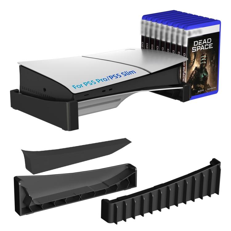 Base de almacenamiento refrigerada para 12 discos de juegos (Edición Digital Disc) para PS5 Pro / PS5 Slim