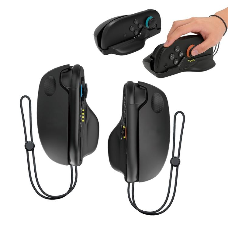 Soporte convertidor para 2 Joy-Con de Nintendo Switch (2 unidades) y soporte para ratón y mando de juegos