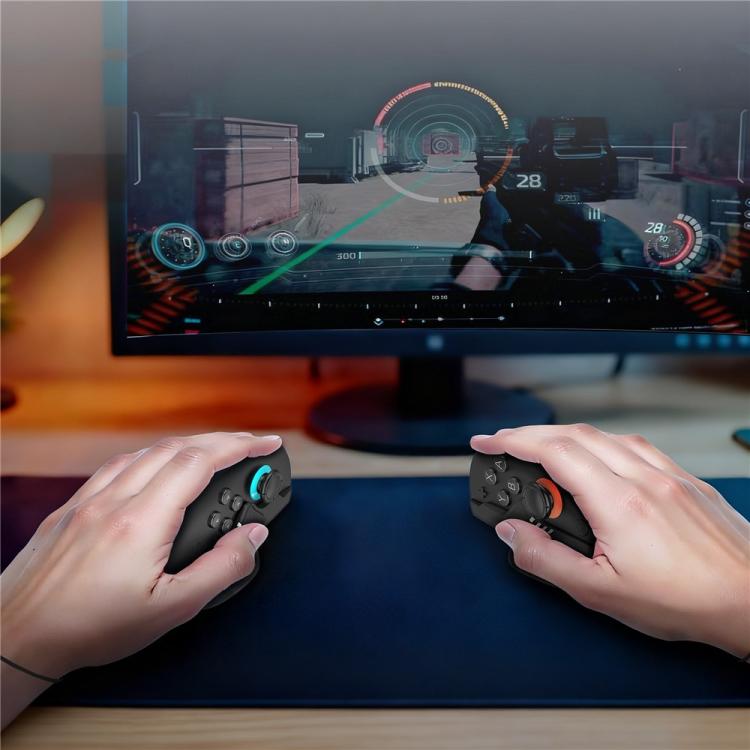 Soporte convertidor para 2 Joy-Con de Nintendo Switch (2 unidades) y soporte para ratón y mando de juegos