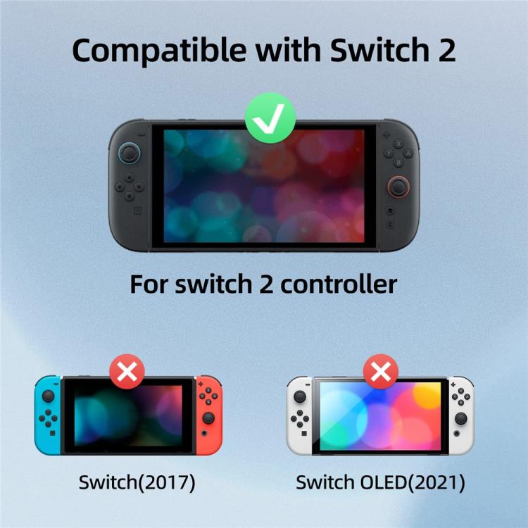 Soporte convertidor para 2 Joy-Con de Nintendo Switch (2 unidades) y soporte para ratón y mando de juegos