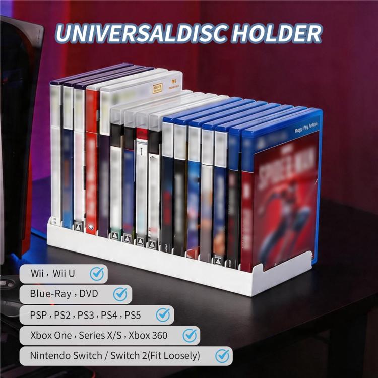 Soporte universal para discos (2 unidades) para PS5 / PS4 / Nintendo Switch