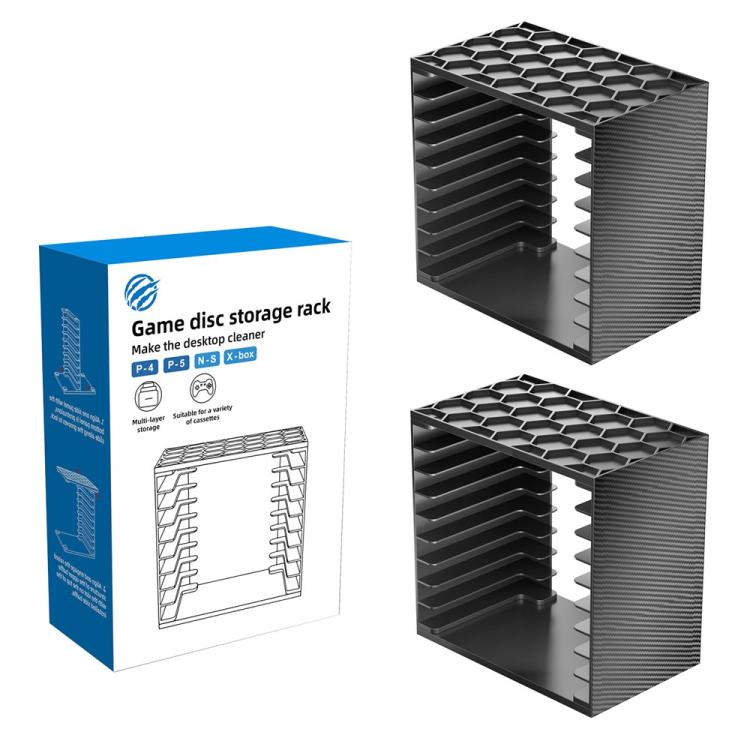 Torre de almacenamiento de discos de juegos modular para Nintendo Switch / PS5 / PS4 / Xbox (2 unidades)