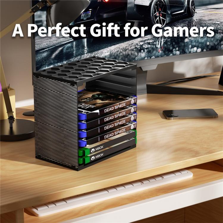 Torre de almacenamiento de discos de juegos modular para Nintendo Switch / PS5 / PS4 / Xbox (2 unidades)