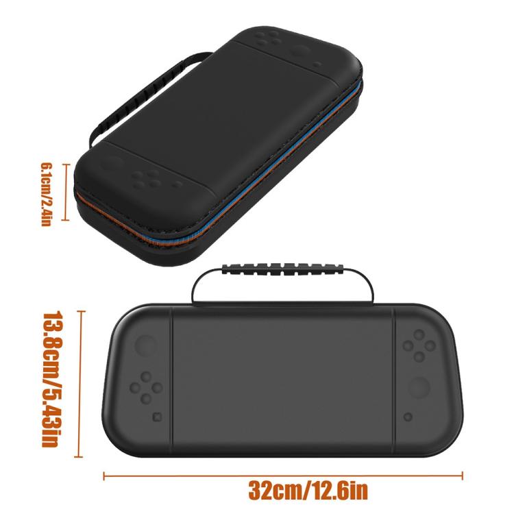 Bolsa de viaje portátil de PU para Nintendo Switch 2, estuche de almacenamiento multifunción con ranuras para tarjetas de juego.