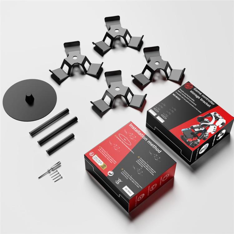 Soporte giratorio de 360 grados de 4 niveles para mandos de juegos de Xbox / PS5 / Nintendo Switch