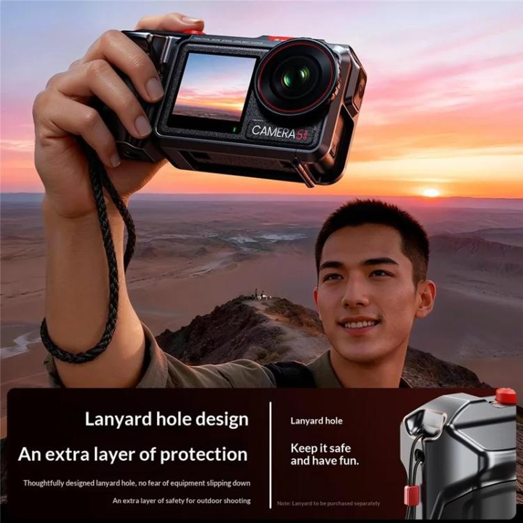 Carcasa protectora de aleación de aluminio para cámara de acción DJI Osmo Action 3 / 4 / 5 Pro.