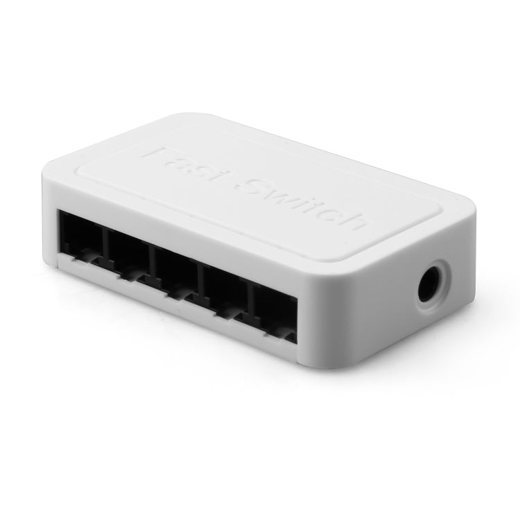 Conmutador Ethernet rápido de 5 puertos 10/100 Mbps, 5 Ports White