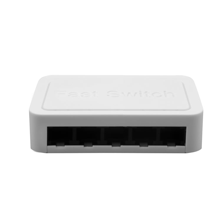 Conmutador Ethernet rápido de 5 puertos 10/100 Mbps, 5 Ports White
