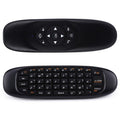 C120 2.4G Mini teclado Ratón remoto inalámbrico con 3 giroscopios y 3 sensores de gravedad para PC / HTPC / IPTV / Smart TV y Android TV Box, etc.