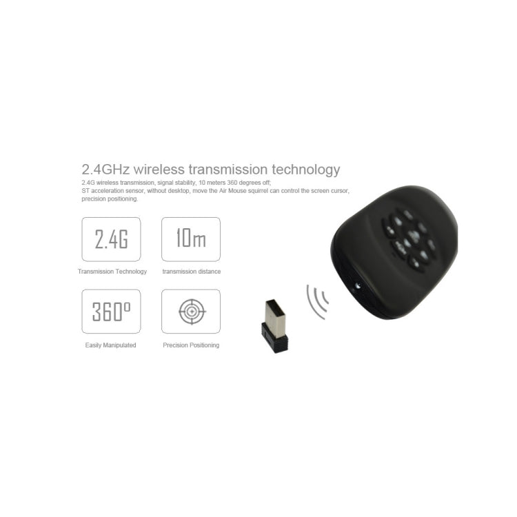 C120 2.4G Mini teclado Ratón remoto inalámbrico con 3 giroscopios y 3 sensores de gravedad para PC / HTPC / IPTV / Smart TV y Android TV Box, etc.