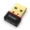 EDUP EP-N8566 150Mbps 802.11N Mini adaptador de red USB sin unidad, EP-N8566
