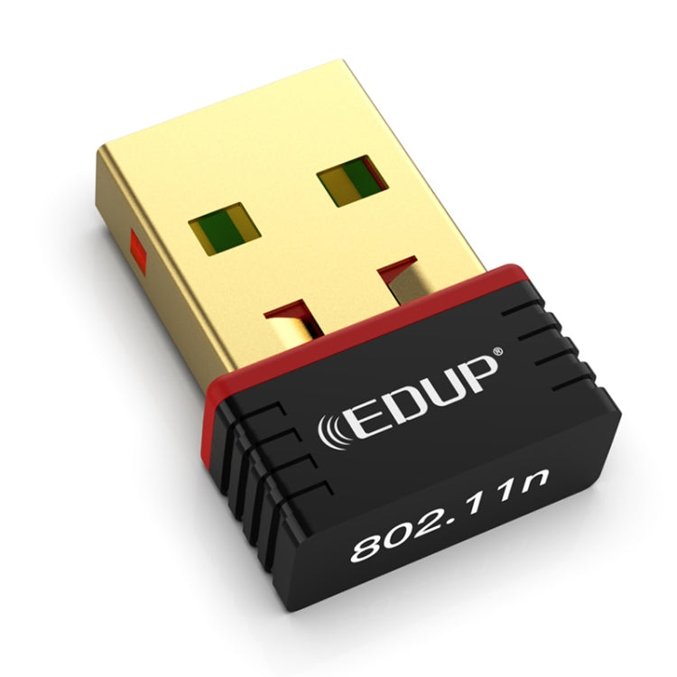 EDUP EP-N8566 150Mbps 802.11N Mini adaptador de red USB sin unidad, EP-N8566