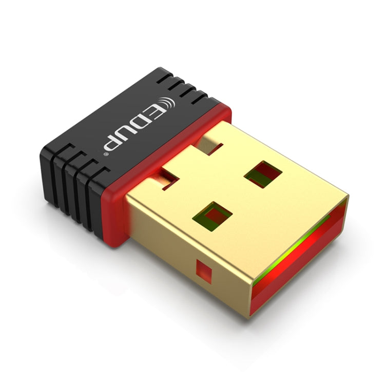 EDUP EP-N8566 150Mbps 802.11N Mini adaptador de red USB sin unidad, EP-N8566