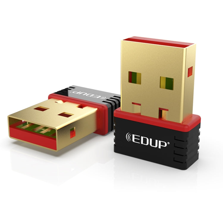 EDUP EP-N8566 150Mbps 802.11N Mini adaptador de red USB sin unidad, EP-N8566