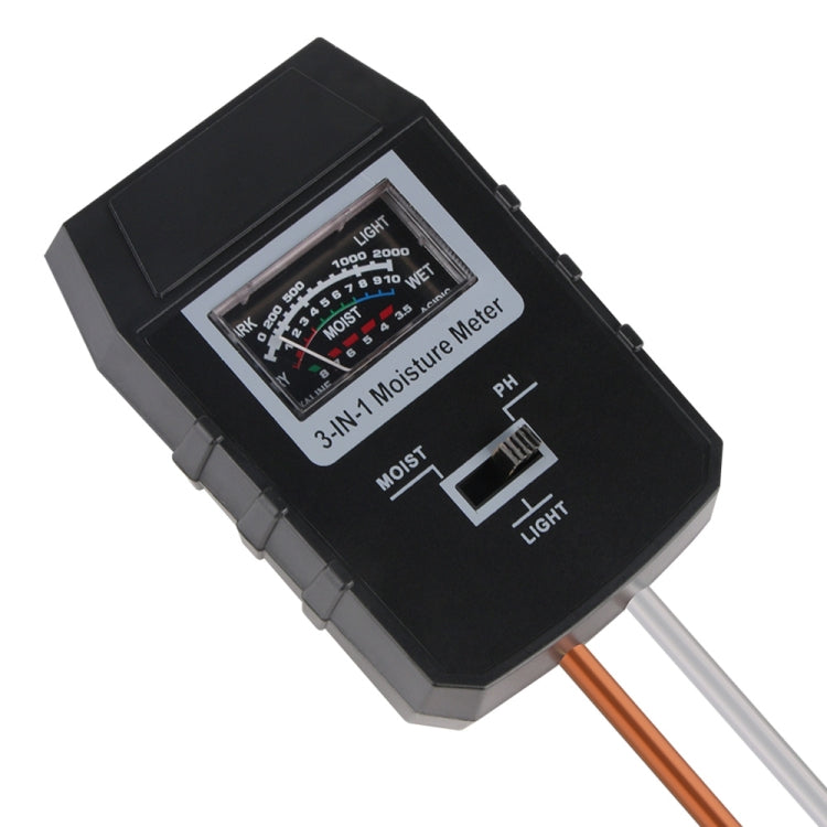 RZ97 Mini PH del suelo humedad Medición de humedad medidor de PH Monitor de humedad del suelo higrómetro jardinería cultivo de plantas probador de humedad, RZ97