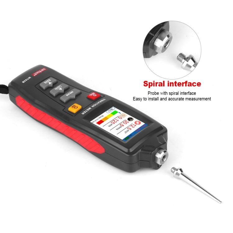 Medidor de vibración digital analizador de vibración portátil WINTACT WT63B