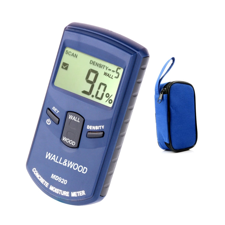 Probador de humedad de madera para superficie de pared MD920, MD920