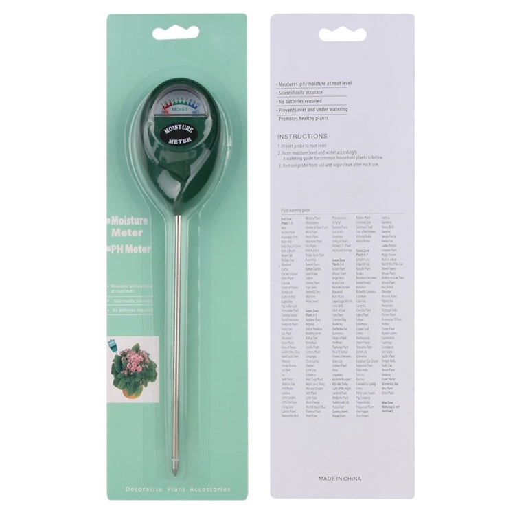RZ100 Mini PH del suelo humedad Medición de humedad medidor de PH Monitor de humedad del suelo higrómetro jardinería cultivo de plantas probador de humedad, RZ100