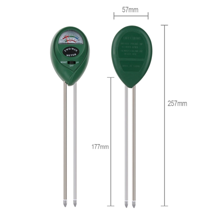 RZ103 Mini PH del suelo humedad Medición de humedad medidor de PH Monitor de humedad del suelo higrómetro jardinería cultivo de plantas probador de humedad, RZ103