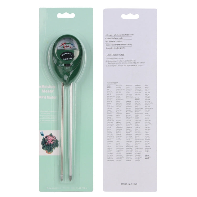 RZ103 Mini PH del suelo humedad Medición de humedad medidor de PH Monitor de humedad del suelo higrómetro jardinería cultivo de plantas probador de humedad, RZ103