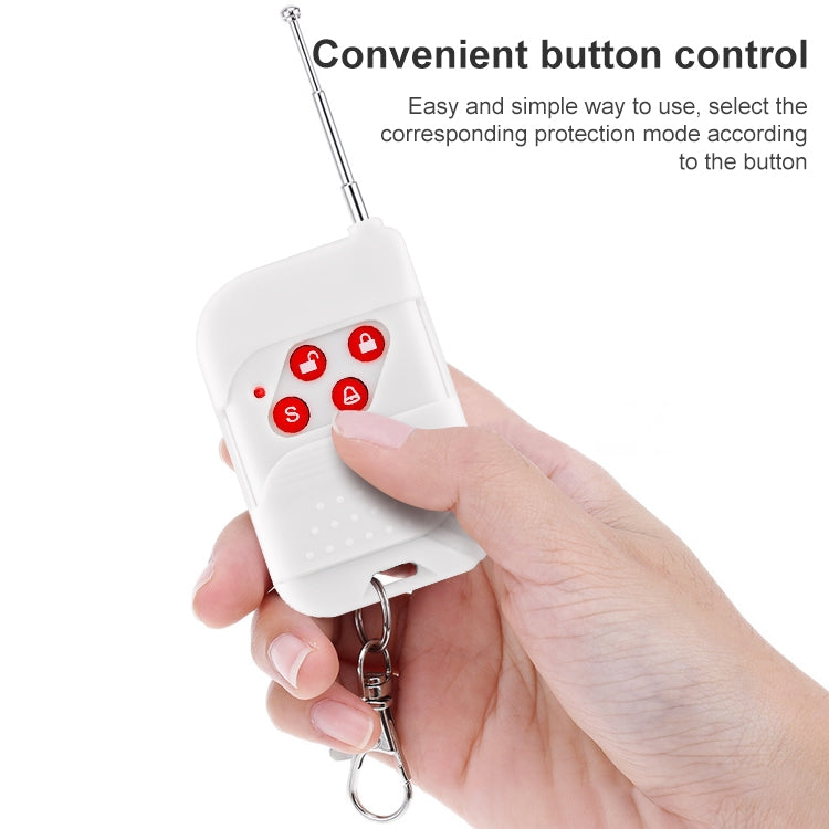 Control remoto inalámbrico 433MHz 12V llavero Telecontrol para PSTN GSM sistema de alarma de seguridad antirrobo para el hogar