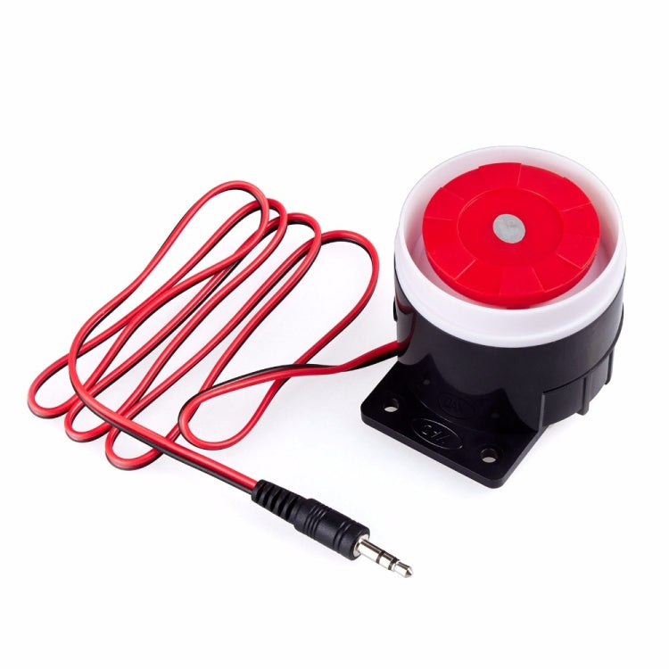 Mini alarma con cable PSTN/GSM sistema de seguridad de alarma para el hogar inalámbrico accesorios de alarma de bocina de 120 decibeles