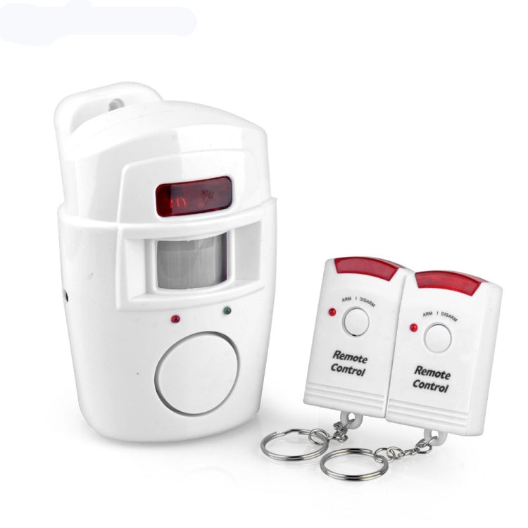 Mando a distancia inalámbrico, sistema de alarma con Sensor infrarrojo de alerta PIR de seguridad para el hogar, Detector de movimiento antirrobo, sirena de 105DB