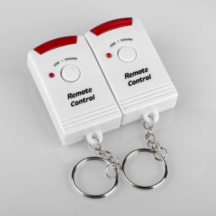 Mando a distancia inalámbrico, sistema de alarma con Sensor infrarrojo de alerta PIR de seguridad para el hogar, Detector de movimiento antirrobo, sirena de 105DB