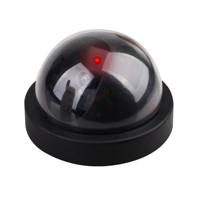 Cámara de seguridad de vigilancia LED con cúpula simulada CCTV infrarroja impermeable para exteriores, Dome LED Surveillance Security Camera