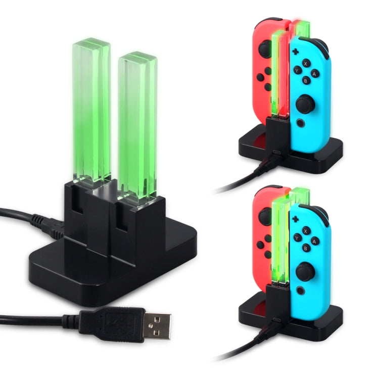 Soporte de estación de carga DOBE TNS-875 para Nintendo Switch Joy-Con, TNS-875