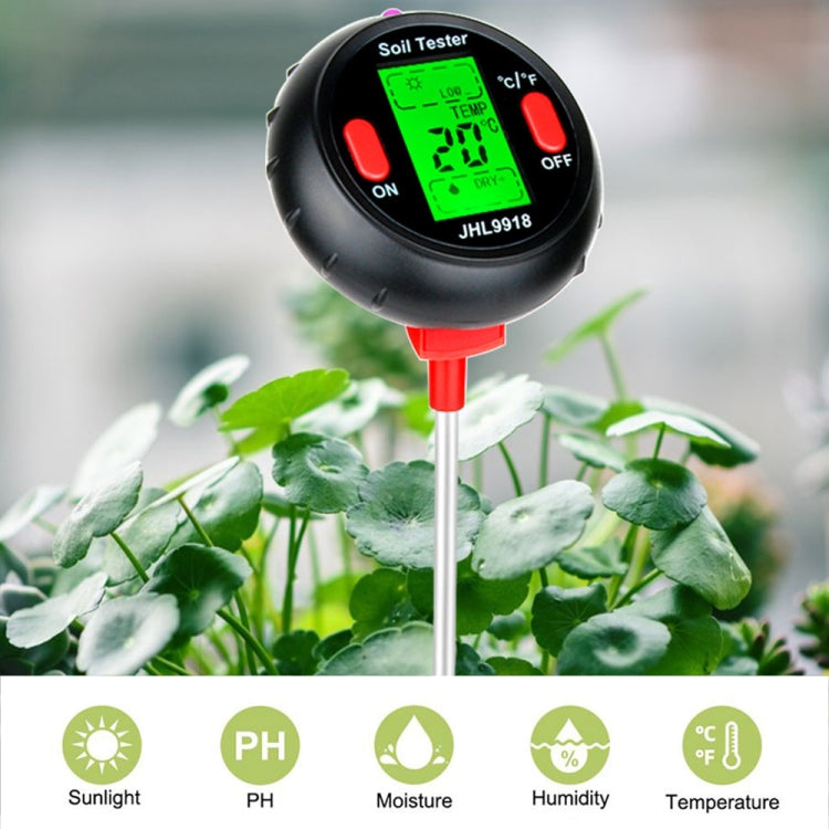 Medidor de PH del suelo RZ104, Detector de humedad, medidor de PH Digital, Monitor de suelo, probador de suelo para plantas de jardinería PH, RZ104